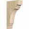 Ekena Millwork Pescadero Rough Sawn Corbel, Douglas Fir, 4"W x 10"D x 18"H COR04X10X18PEC00RDF - alternate 1